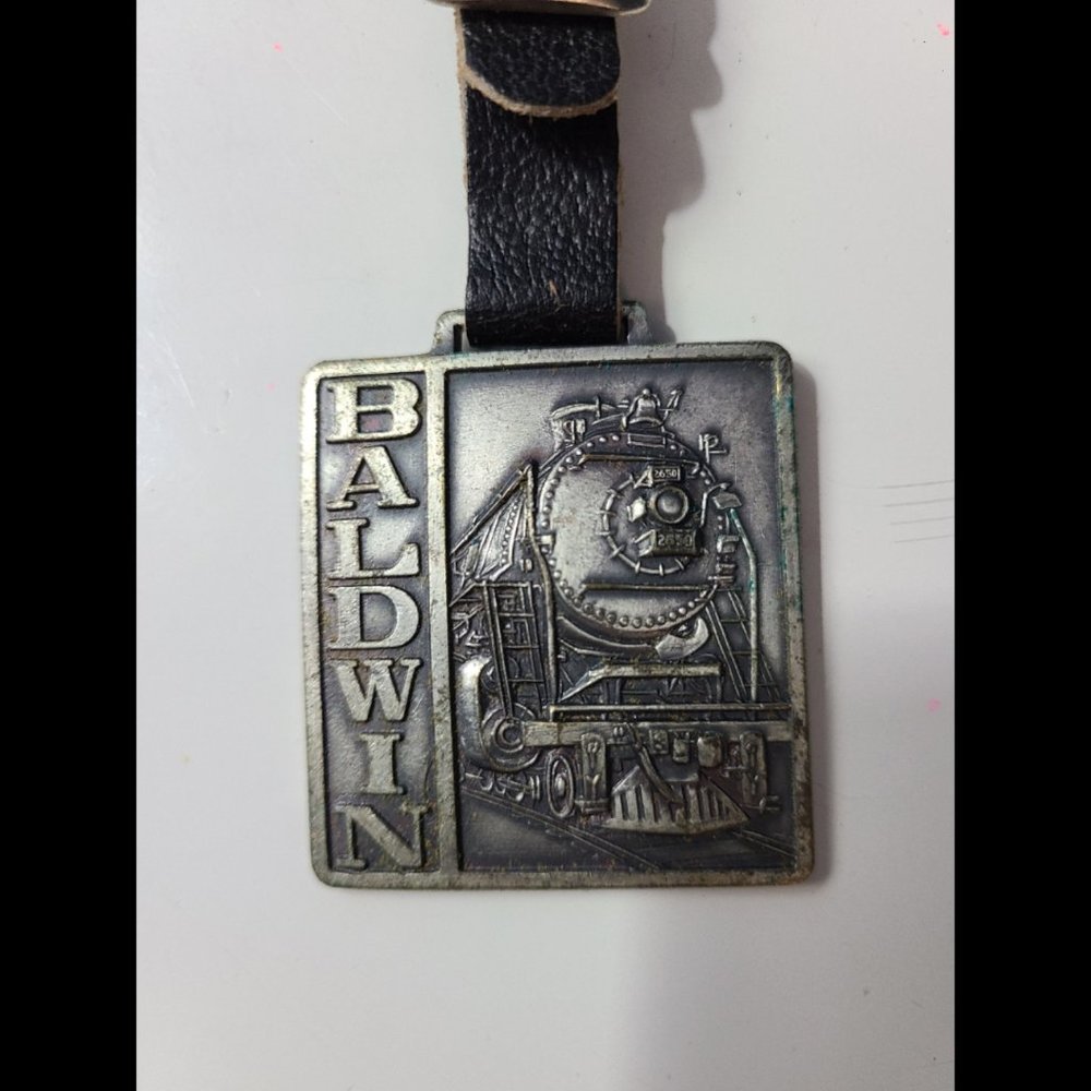 Baldwin Locomotive Works 1831-1950 Railroad Classics Vintage Watch Fob